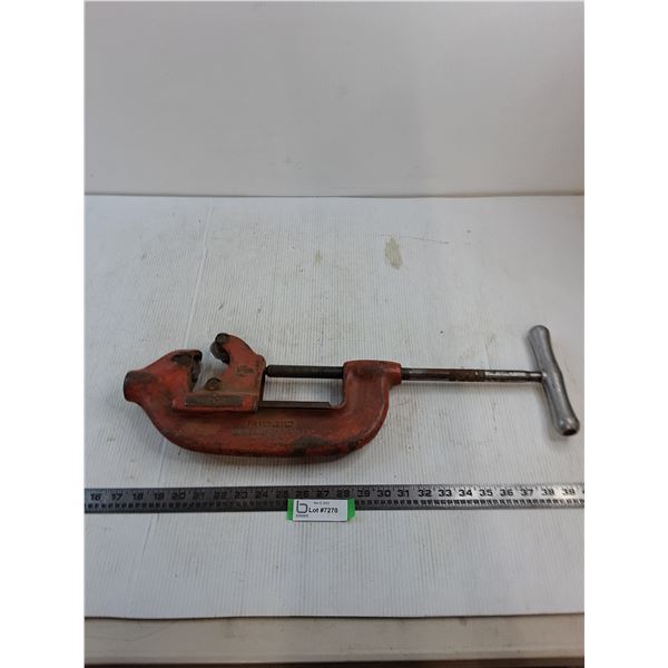 Ridgid #4S HD 2"-4" Pipe Vise/Cutter - Pickup Only