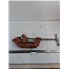 Image 1 : Ridgid #4S HD 2"-4" Pipe Vise/Cutter - Pickup Only