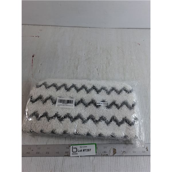 (3) Microfiber Velcro Mop Pads (NIB) - 13" x 7"