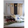 Image 1 : Flower Arranging Bunches/ (5) Wooden Craft Boards