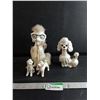 Image 1 : (2) Vintage Poodle Ornaments