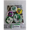 Image 1 : (5) Assorted Saskatchewan Roughriders Pin Back Buttons