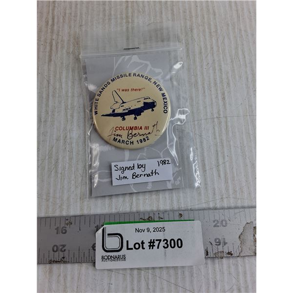 White Sands Missile Range - Pin Back Button (Can't Authenticate)