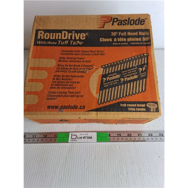 Paslode Round Drive Nails -Partial box