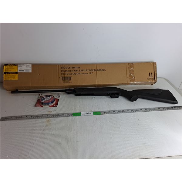 Princess Auto Break Barrel Pellet Rifle & 400pk Crosman Pellets- Not Tested Cannot Ship