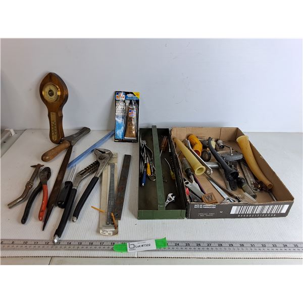 Tools- File, Wrenches, Pliers, Misc.