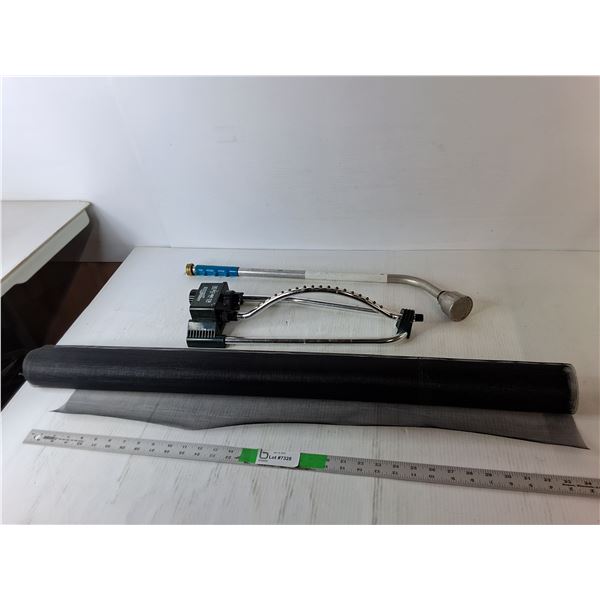 Roll of Insect Screening, Watering Wand & Sprinkler