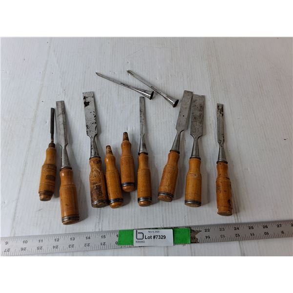 Wood Chisels & Carving Tools- As Is
