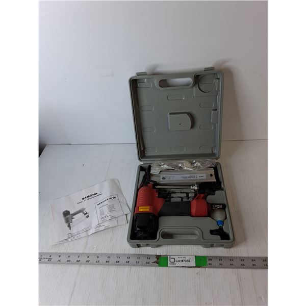 Samona 2" 18 Ga Brad Nailer- Untested & Case