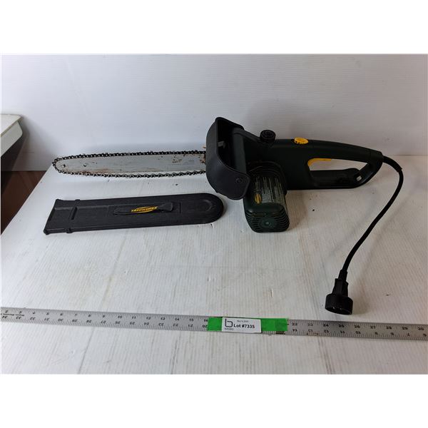 Yardworks 16" Electric Chainsaw- Powers On, Pickup Only