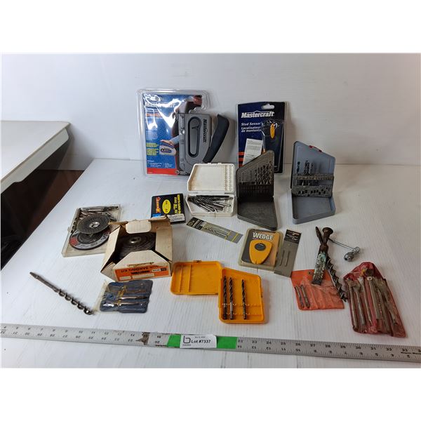 Mastercraft Nail/Staple Gun, Stud Sensor, Nail Gripper, Misc.
