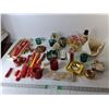 Image 1 : Christmas Lot- Candles, Candy Canes, Misc.