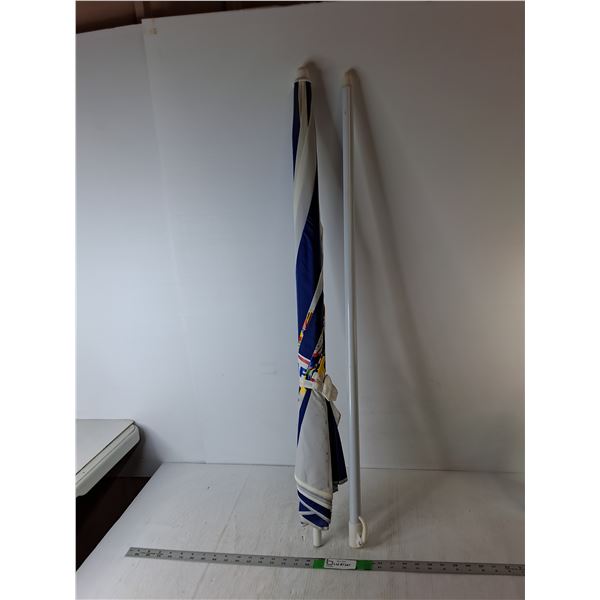 Kraft Beach Umbrella 42" Long , Cannot Ship