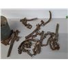 Image 2 : Galvanized Pail, Tire Chains, Misc.