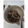 Image 3 : Galvanized Pail, Tire Chains, Misc.