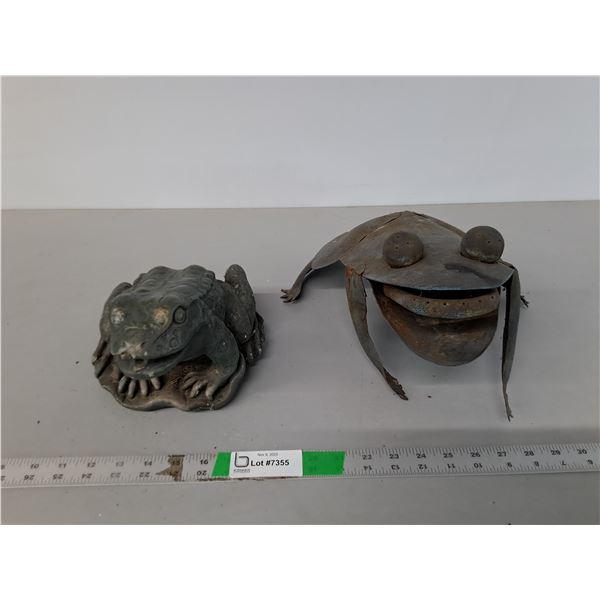 Frog Fountain Topper & Sprinkler