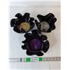 Image 1 : (3) Vinyl Record Storage Dishes
