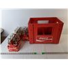 Image 1 : Coca-Cola Crate 17.5" x 11.5" x 13" & Glass Bottles- Cannot Ship