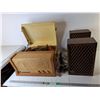 Image 1 : Admiral Vintage Record Player- Powers On 20" x 17.75" x 10" & (2) Speakers- Cannot Ship