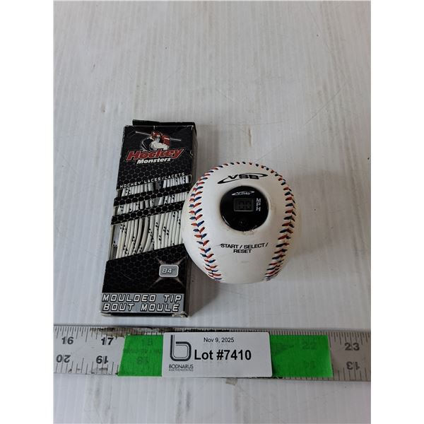 84" Hockey Laces & Virtual Speed Baseball