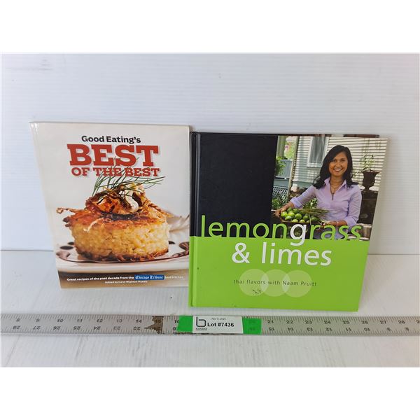 (2) Cookbooks by Good Eating & Naam Pruitt