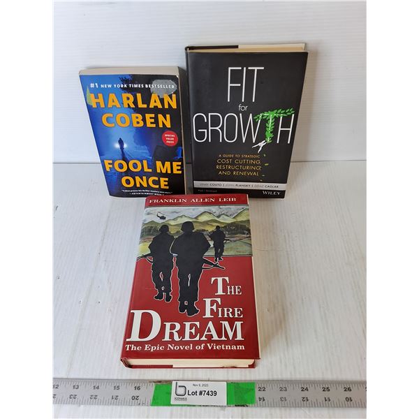 (3) Adult Novels- Vietnam, Misc.