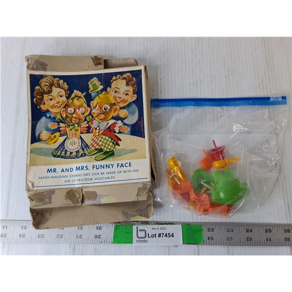 Vintage Mr. & Mrs. Funny Face