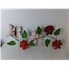 Image 2 : Butterfly and Flower Metal Wall Ornament 28" - PICK UP ONLY