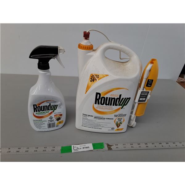 Bottle & Jug of Round Up, Cannot Ship