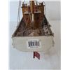Image 4 : Wooden Model Boat 18" x 16", Cannot Ship