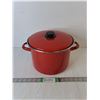 Image 1 : Enamel Pot 8" height