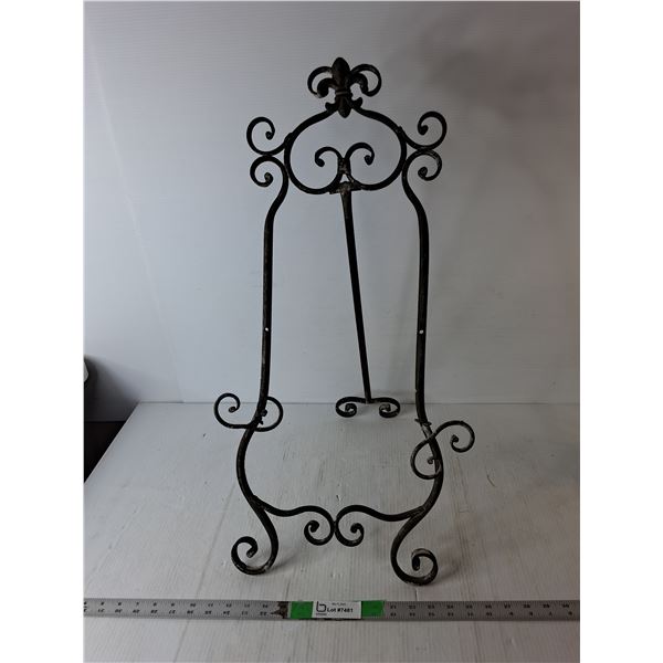 Metal Photo Frame Stand 26.5" Tall, Pickup Preferred