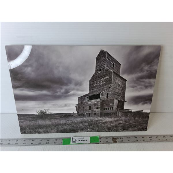 Saskatchewan Pool Elevator Photo 18" x 12", Pickup Preferred