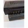 Image 2 : JVC VHS Player, Powers On & Vector Stereo Receiver, As Is - PICK UP ONLY