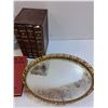 Image 4 : Makeup Mirror, Sign, Photo Albums, Mirror Tray, Books, Misc