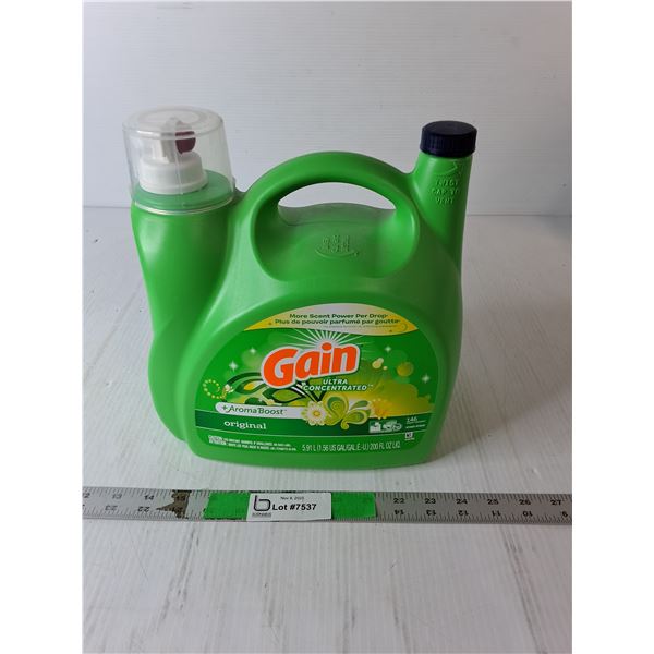 Full Jug of Gain Laundry Detergent- Cannot Ship