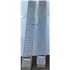 Image 1 : **Set Metal Ramps 75"x9" - Cannot Ship