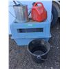 Image 1 : **Dog Crate 26"x20"x9.75",Bucket, Watering Can, Gas Can-Cannot Ship