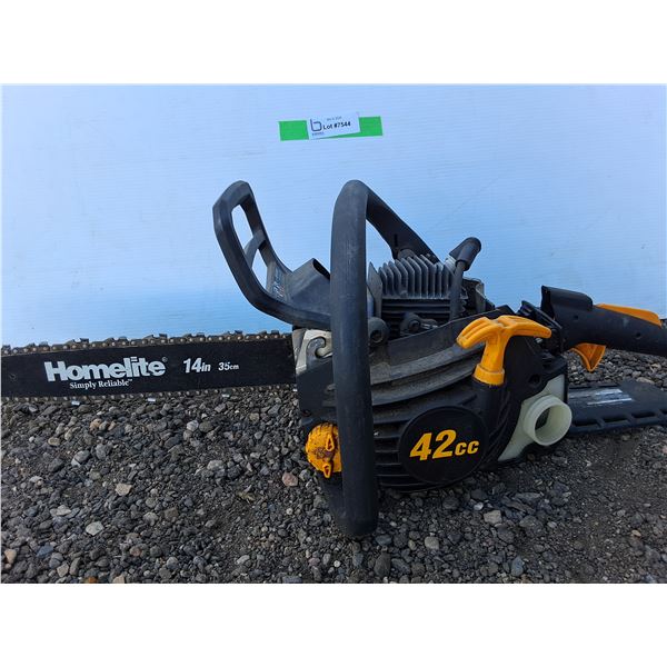 **Homesite 14" Chainsaw-As Is, Cannot Ship