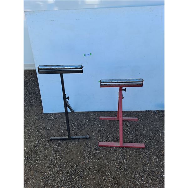 **(2) Adjustable Rolling Stands 26.5" Tall, Cannot Ship