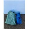 Image 1 : **(2) Tarps with Holes- 7' x 11' & 12' x 7', Cannot Ship