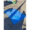Image 4 : **(2) Tarps with Holes- 7' x 11' & 12' x 7', Cannot Ship