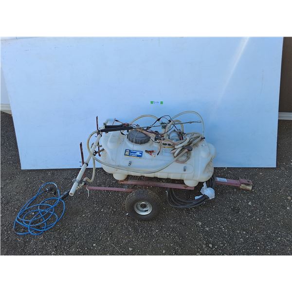 **Power Fist 15 Gallon Pull Sprayer & Extension Cord, Cannot Ship