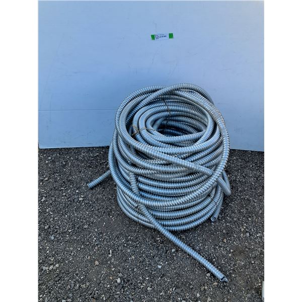**(2) Full Rolls, (2) Partial Rolls of Flexible Steel Conduit- Over 200 Feet, Cannot Ship