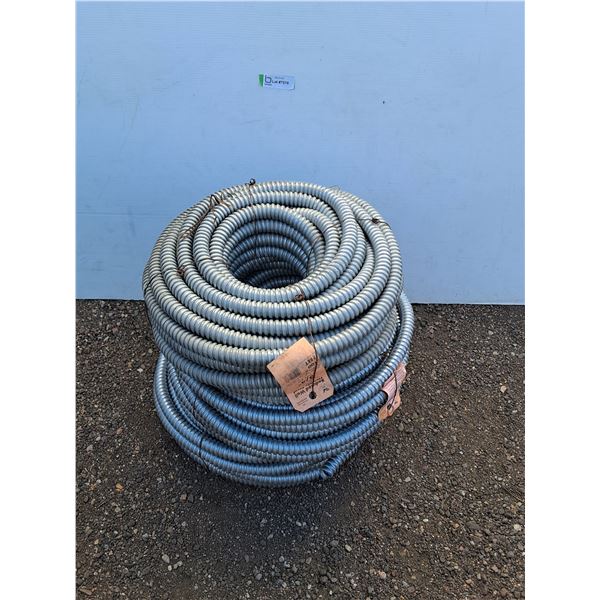 **(3) Full Rolls of Flexible Steel Conduit- 300 Feet, Cannot Ship