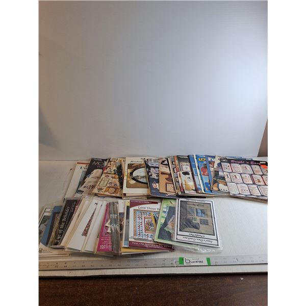 Cross Stitch Pattern Books/ Quilting Pattern Books