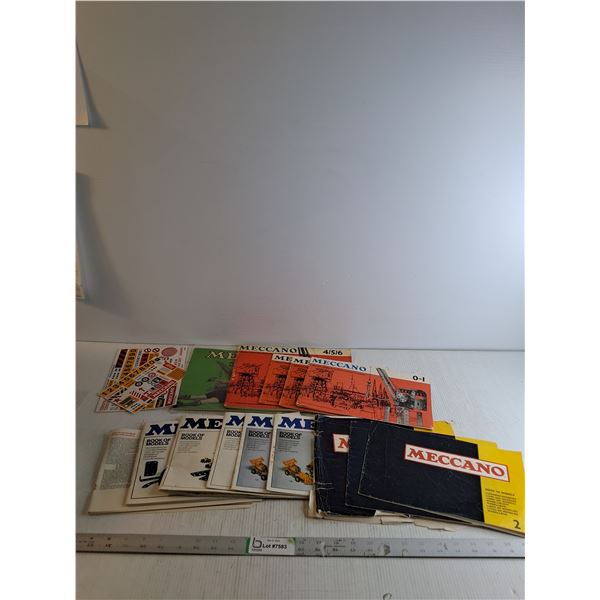 "Meccano" Model Instruction Manuals