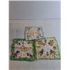 Image 5 : (3) Vintage Disney Handkerchiefs/ Assorted Sports Cards/ Key Chains