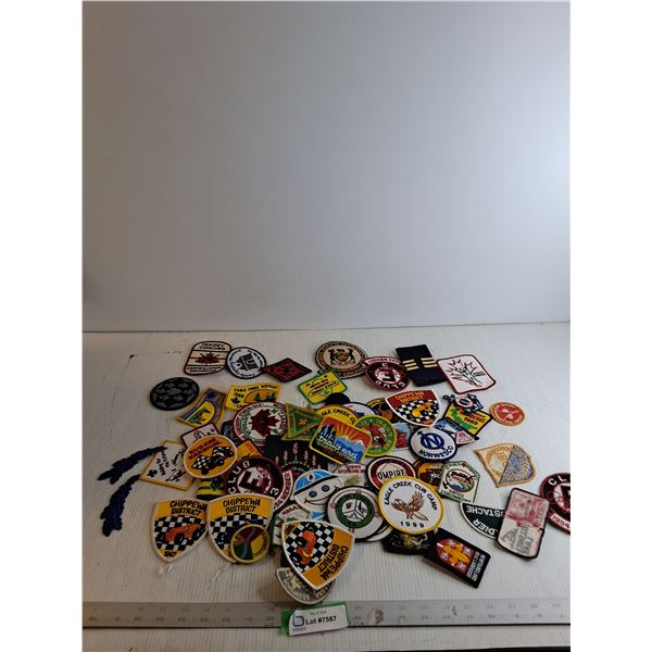 Assortment Of Sew On Patches/ Crests