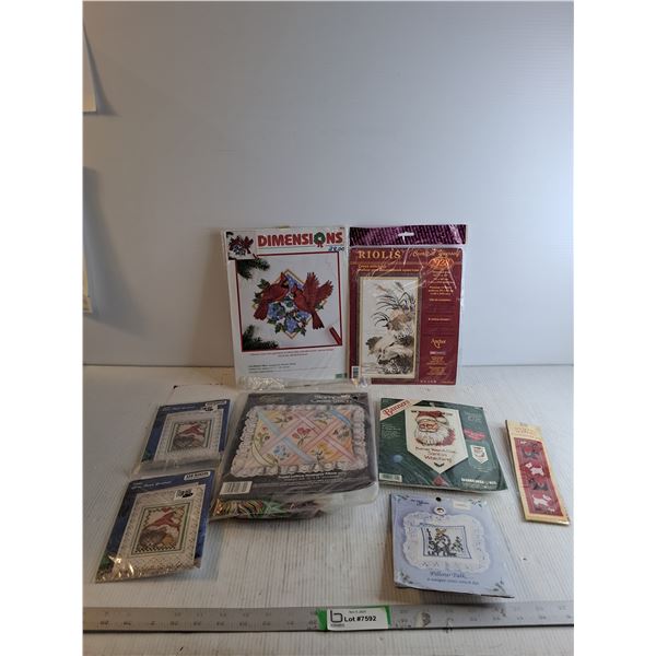 (8) Cross Stitch Kits